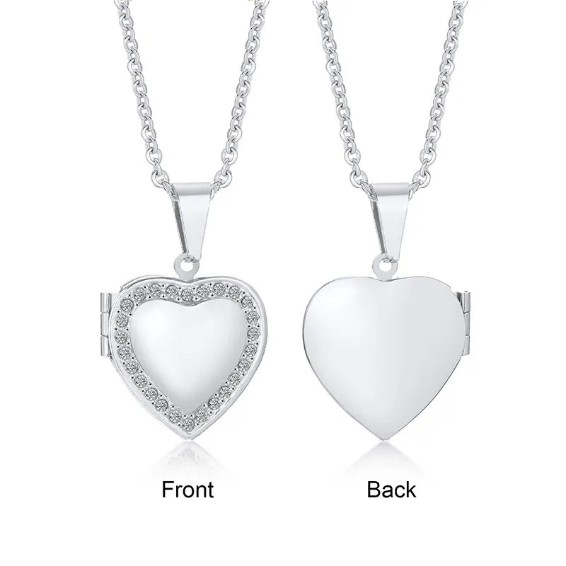 Shop All I Want PN-1363S SHOP ALL I WANT Heart Locket Pendant 💖📸 #FamilyLoveNecklace