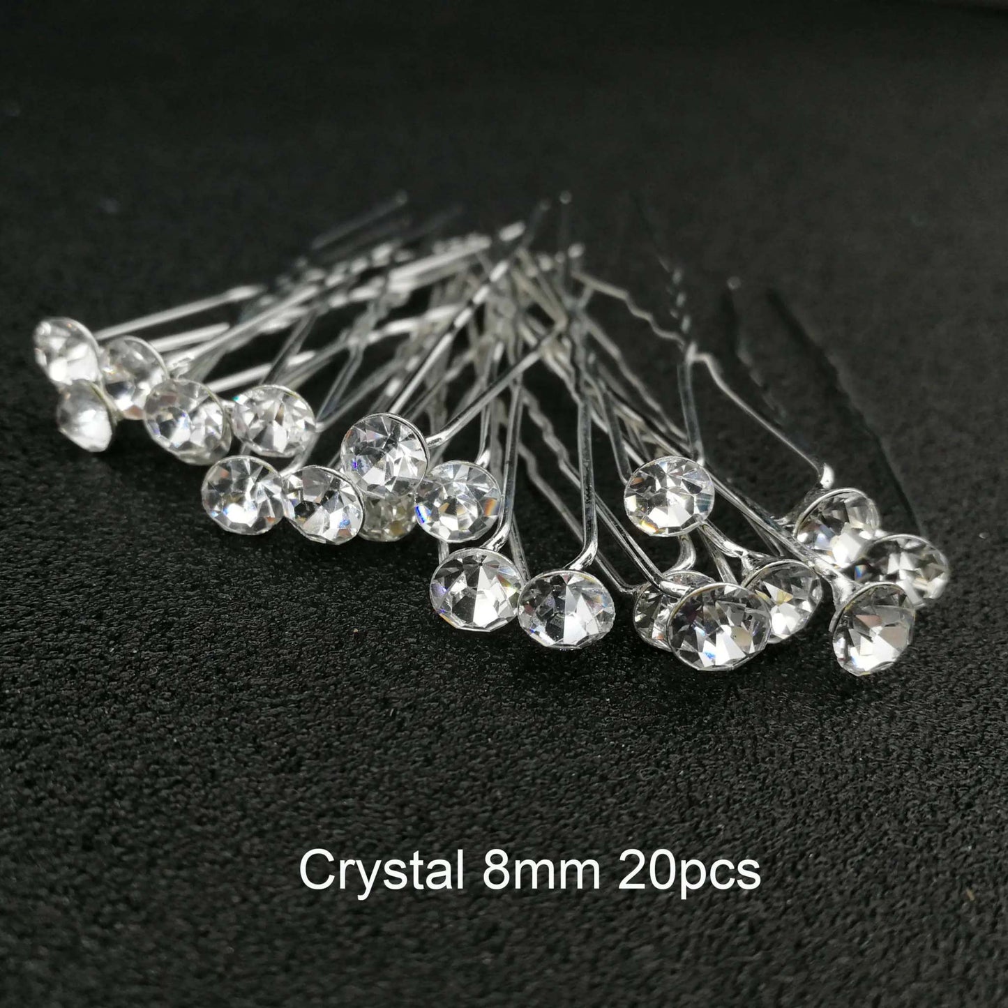 Shop All I Want Crystal 20pcs SHOP ALL I WANT Women U-shaped Hairpins