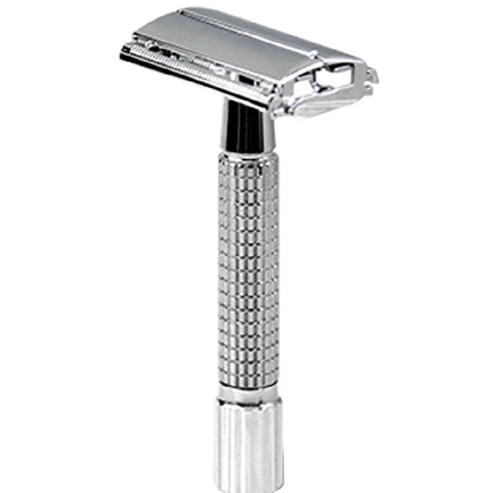 Classic Razor Handle | Stainless Steel Safety Razor for Men’s Shaving ✂️