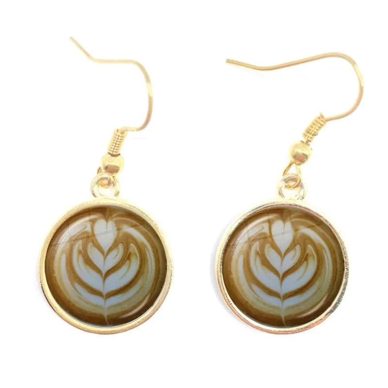 Shop All I Want 14 SHOP ALL I WANT Coffee Latte Earrings ☕