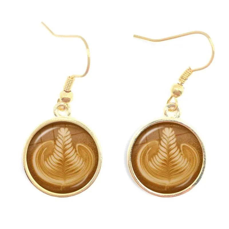 Shop All I Want 8 SHOP ALL I WANT Coffee Latte Earrings ☕