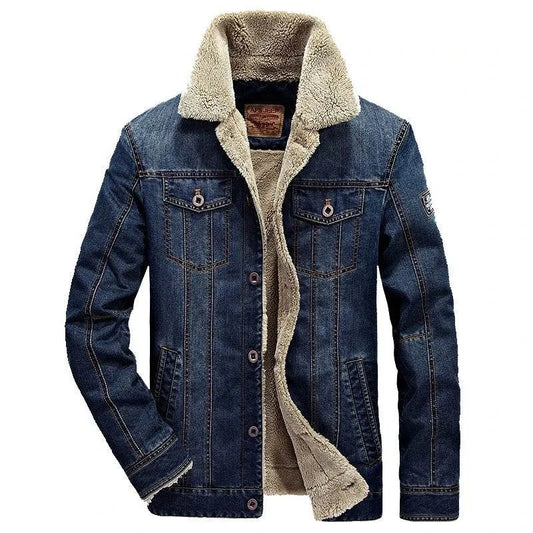 Shop All I Want SHOP ALL I WANT Denim Winter Jackets for Men