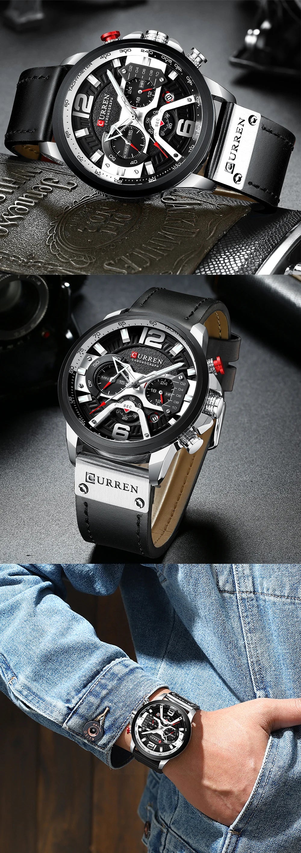 Casual Sport Watch | Luxury Military Chronograph for Men ⌚