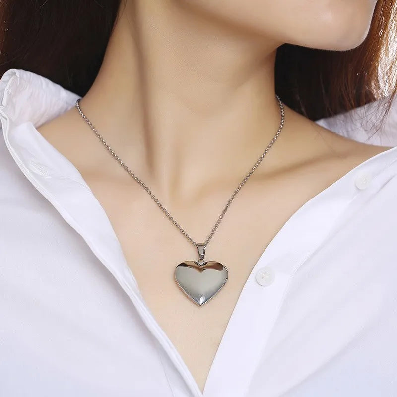 Heart Locket Pendant 💖📸 #FamilyLoveNecklaceCapture the essence of family love with our Heart Locket Pendant – a timeless piece that holds cherished memories close to your heart. This elegant necklace, adornedSHOP ALL I WANTShop All I WantHeart Locket Pendant