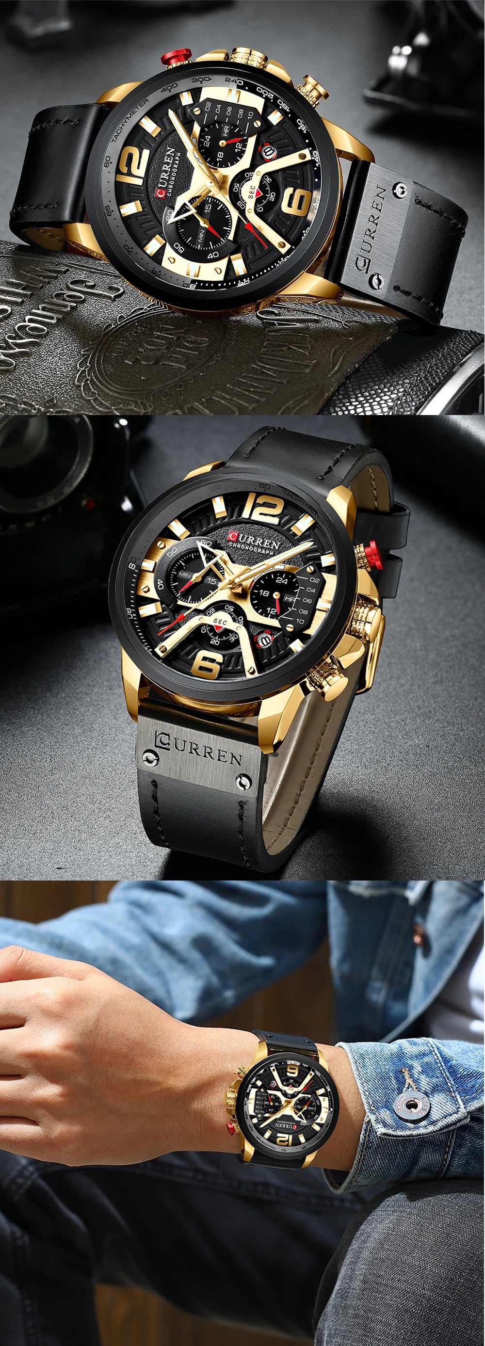 Casual Sport Watch | Luxury Military Chronograph for Men ⌚