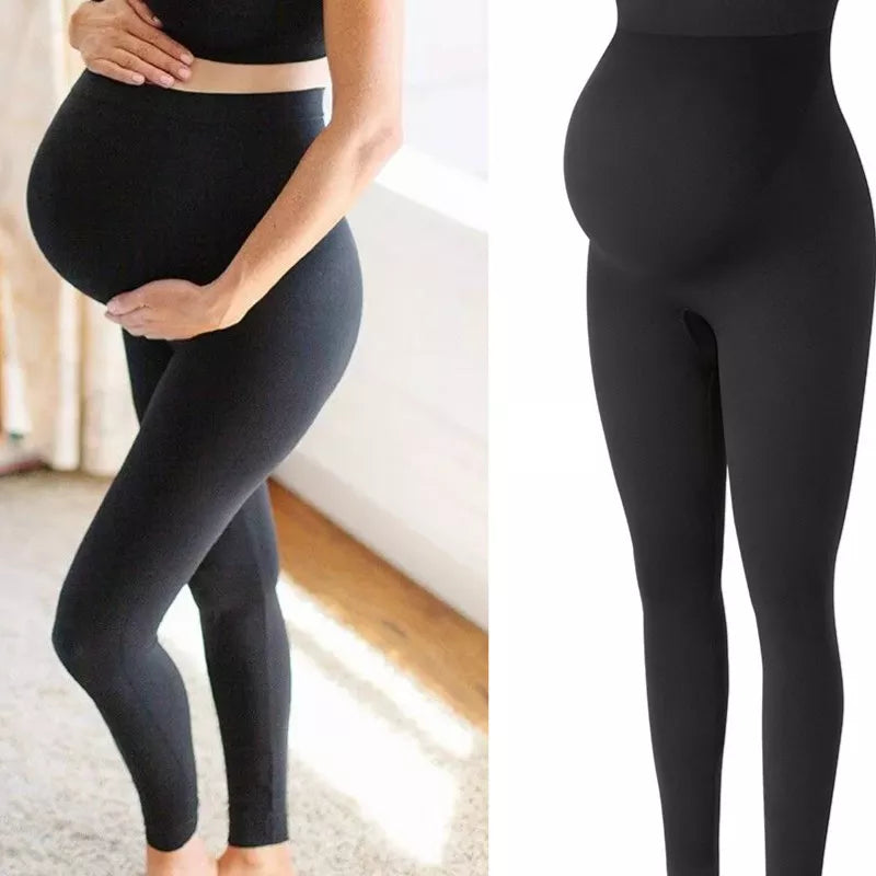 Shop All I Want Black / S SHOP ALL I WANT High Waist Maternity Leggings