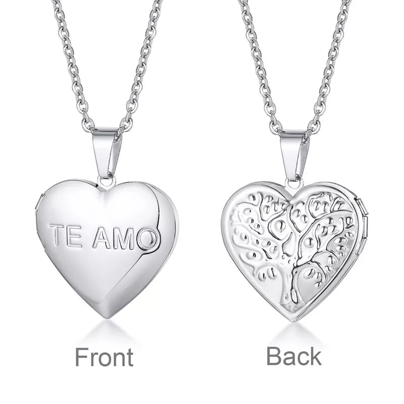 Shop All I Want PN-1189S SHOP ALL I WANT Heart Locket Pendant 💖📸 #FamilyLoveNecklace