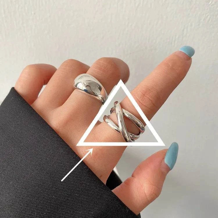 Shop All I Want Style A / Resizable SHOP ALL I WANT Sterling Silver Ring