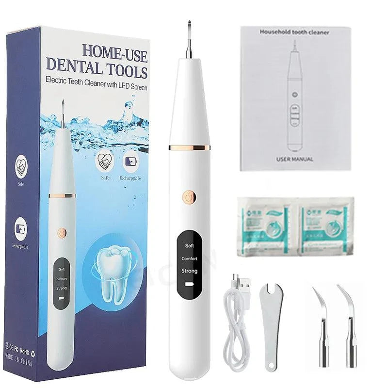 Shop All I Want White SHOP ALL I WANT Ultrasonic Dental Calculus Remover