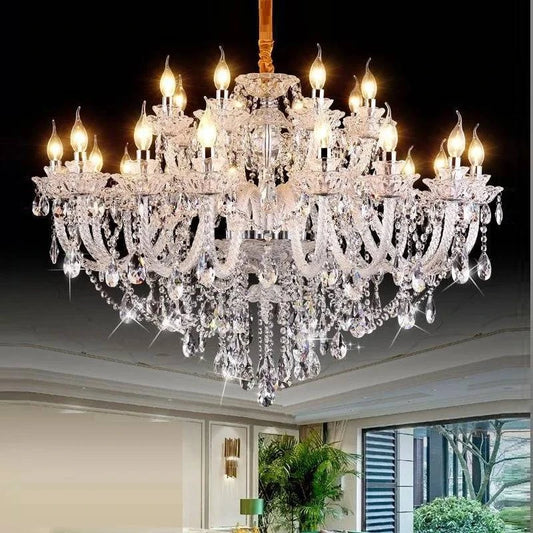 Crystal Chandelier 💎Add a touch of luxury to your space with this stunning Crystal Chandelier. Featuring top K9 crystals, a polished chrome finish, and an art deco design, this chandeliShop All I WantShop All I WantCrystal Chandelier 💎