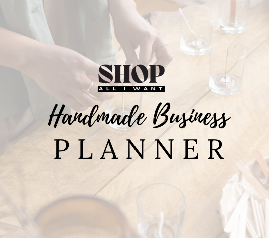 Handmade Business Planner -45 PagesShop All I WantShop All I WantHandmade Business Planner -45 Pages