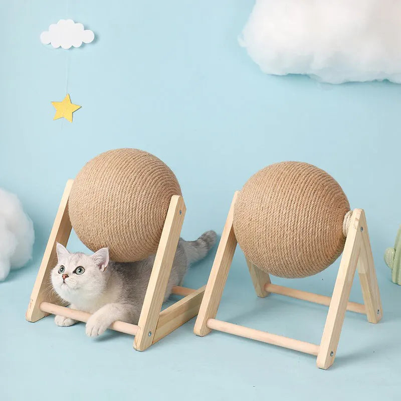 Shop All I Want SHOP ALL I WANT Cat Scratching Ball Toy