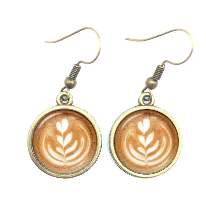 Shop All I Want 18 SHOP ALL I WANT Coffee Latte Earrings ☕