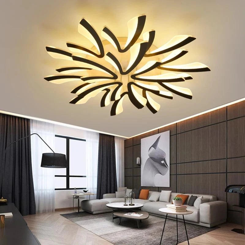 Acrylic LED Ceiling Chandelier with Remote for Indoor SpacesIlluminate your home with this sleek and modern acrylic LED ceiling chandelier, perfect for enhancing any indoor space. With a remote control feature for ease of useShop All I WantShop All I WantAcrylic LED Ceiling Chandelier