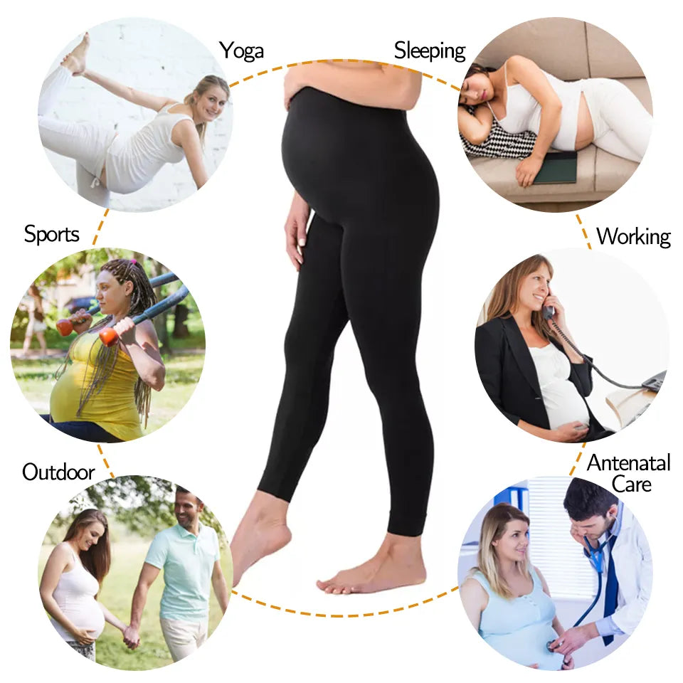 Shop All I Want SHOP ALL I WANT High Waist Maternity Leggings