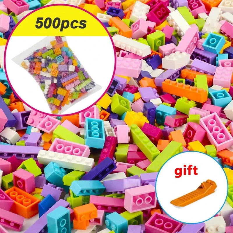 Shop All I Want girl 500pcs SHOP ALL I WANT City Building Blocks: DIY Educational Fun! 🏙️🧩