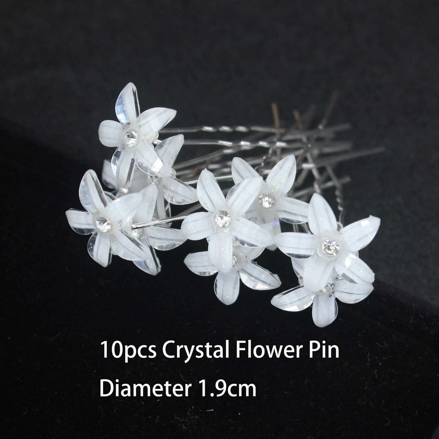 Shop All I Want Flower 10pcs-2 SHOP ALL I WANT Women U-shaped Hairpins