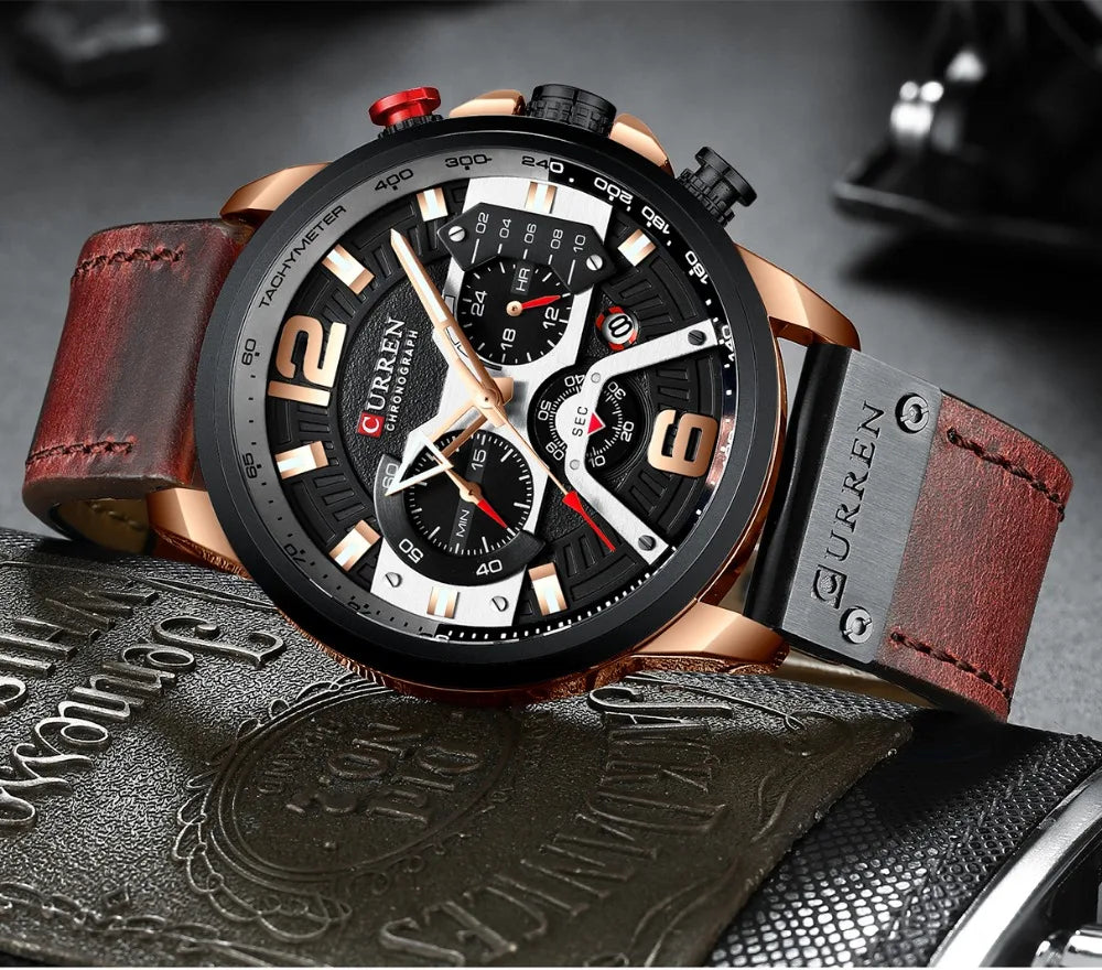 Casual Sport Watch | Luxury Military Chronograph for Men ⌚