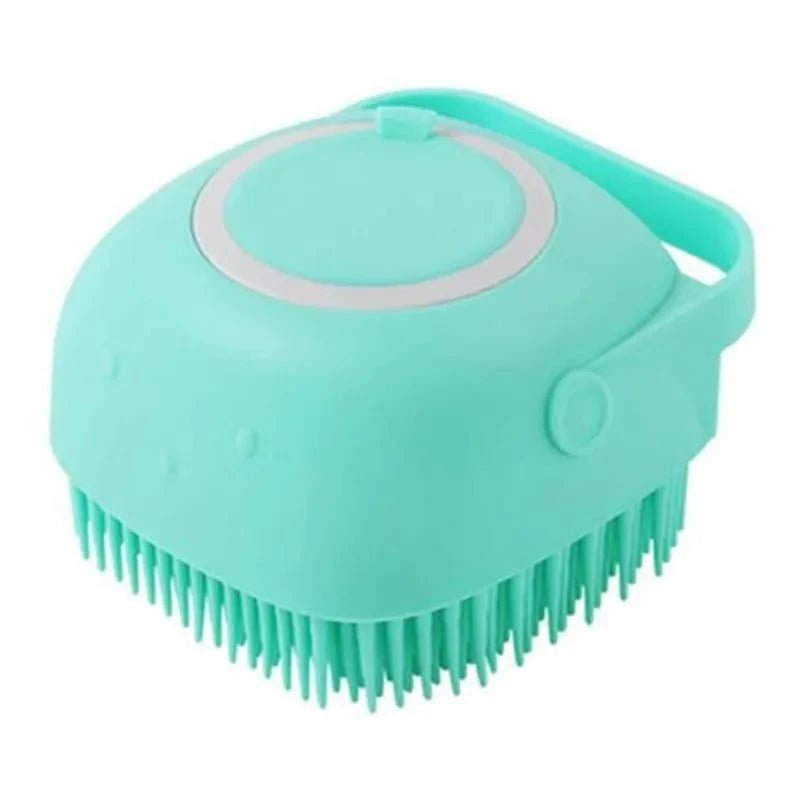 Shop All I Want Square Blue / As the pictures SHOP ALL I WANT Pet Bath Massage Brush