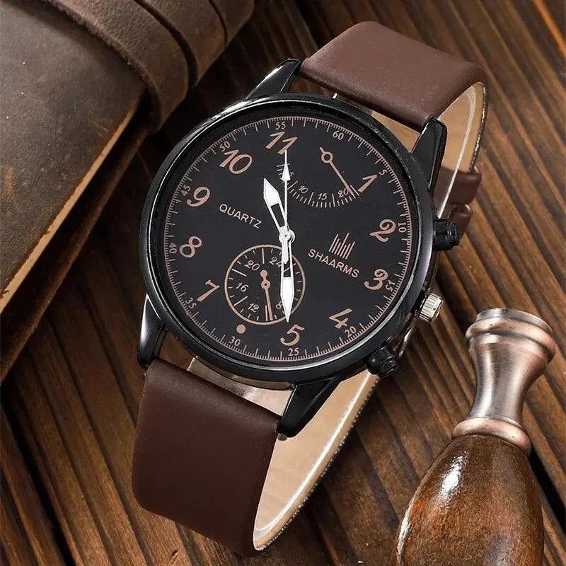 🕰️ New Men’s Fashion Quartz Watch – Top Brand Luxury, Sporty WristwatMen's Wristwatch Discover the perfect blend of luxury and sportiness with the New Men’s Fashion Quartz Watch. Featuring a top brand design and a matching bracelet set, this wristwatcShop All I Want