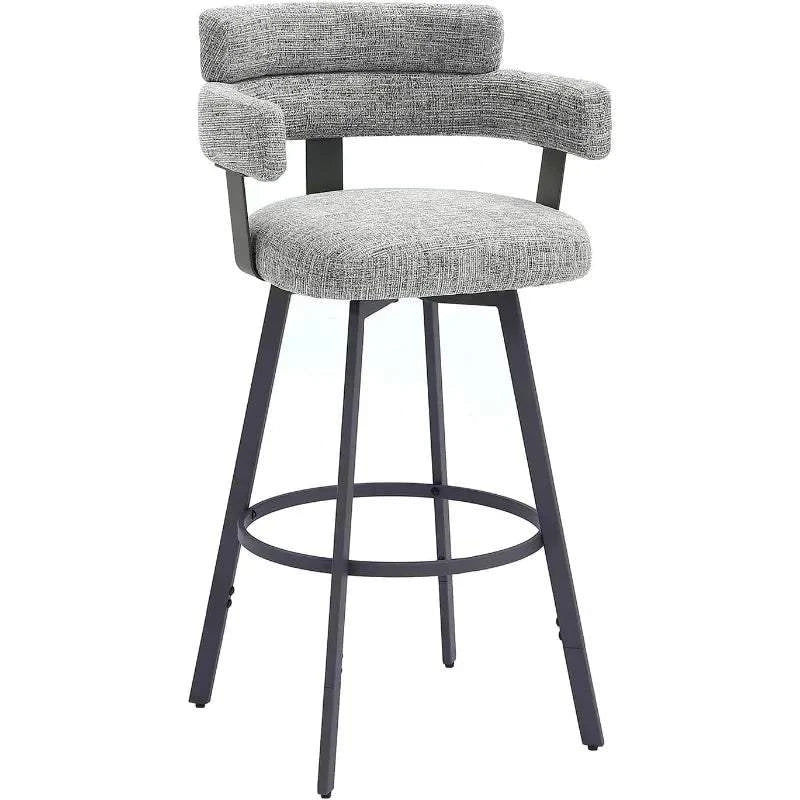 Counter Height Bar Stools with Full Back - Swivel Chairs Set of 2 in GEnhance your bar or kitchen area with these stylish Counter Height Bar Stools. Featuring a full back for added comfort and support, these swivel stools are perfect fShop All I WantShop All I WantFull Back - Swivel Chairs Set