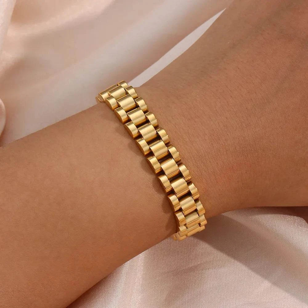 Shop All I Want SHOP ALL I WANT Minimalist Gold Men Bracelet