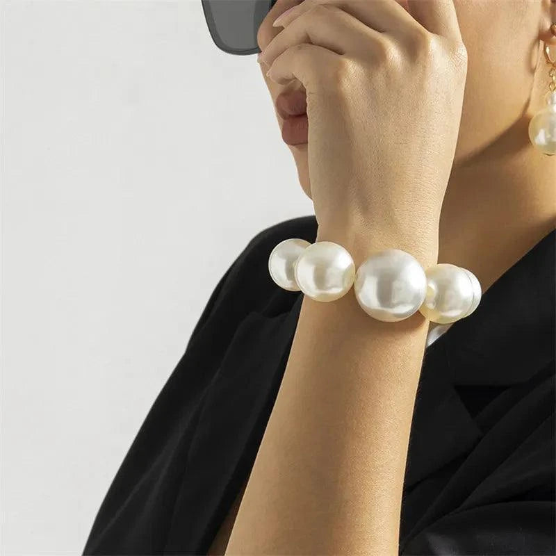 Shop All I Want bracelet SHOP ALL I WANT Pearl Jewelry Set