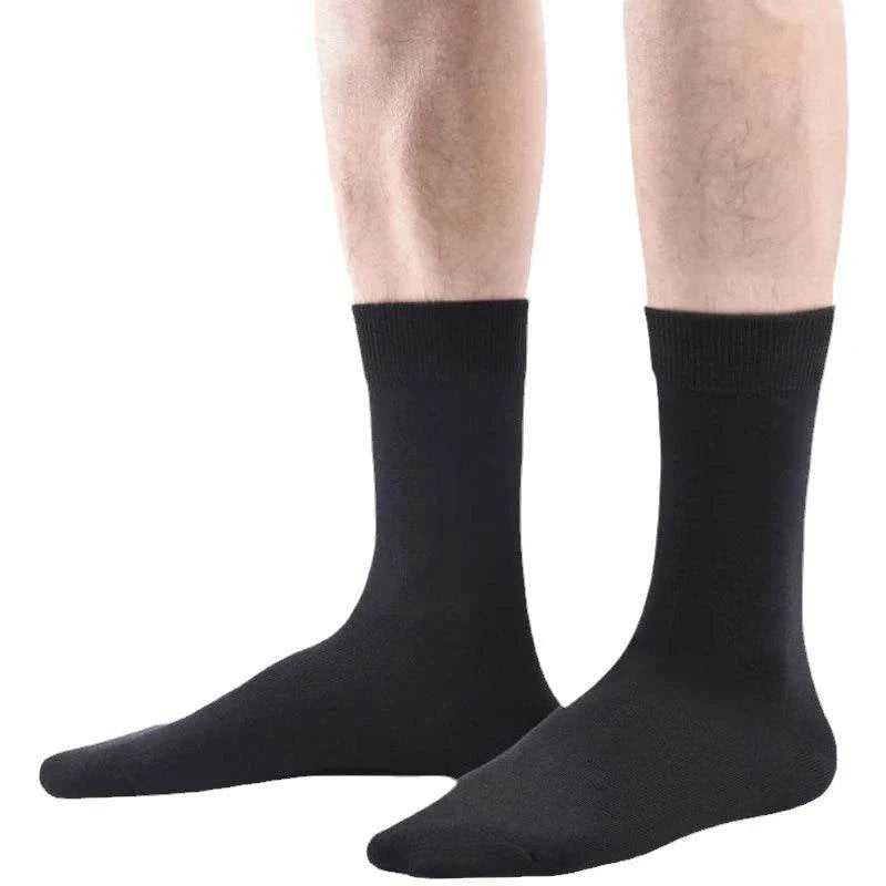 Shop All I Want SHOP ALL I WANT 🧦 6 Pairs High-Quality Men’s Socks – Cotton, Breathable, Black & White for Spring/Summer, EU38-45 🌞