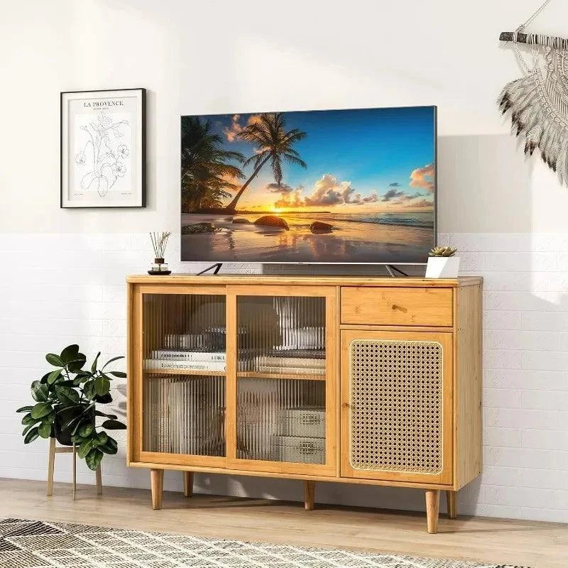 Bamboo Sideboard Cabinet 🌿Elevate your living space with the timeless beauty and functionality of this bamboo sideboard cabinet. Crafted from eco-friendly bamboo, this piece is perfect for stShop All I WantShop All I WantBamboo Sideboard Cabinet 🌿