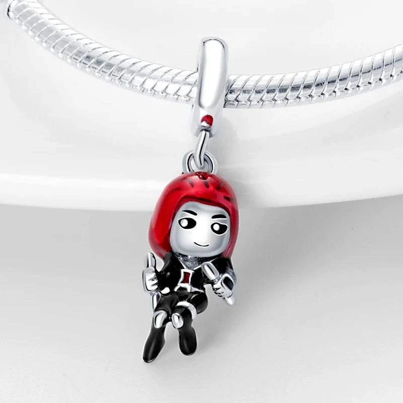 Shop All I Want Shop All I Want 🦸‍♀️ 925 Silver Bead for Pandora, Marvel Jewelry Gift 🎁