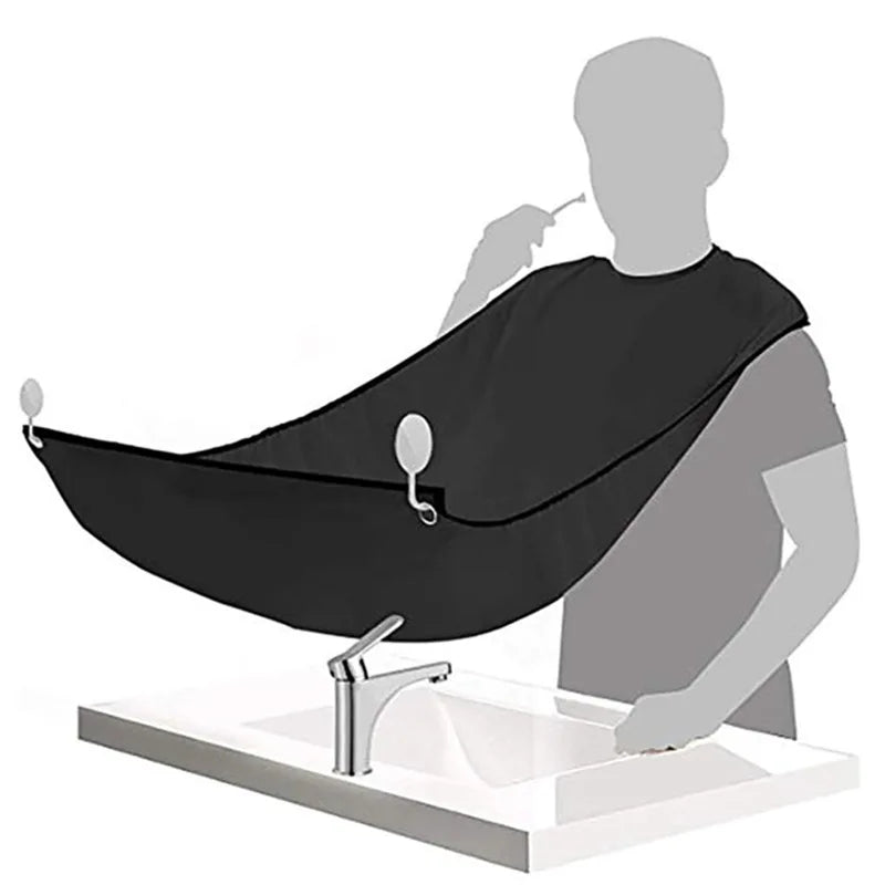 Shaving Apron for Men – Beard Shaving Care Bib for Easy Cleanup After Shaving, Perfect Gift for Grooming Enthusiasts 🎁✂️