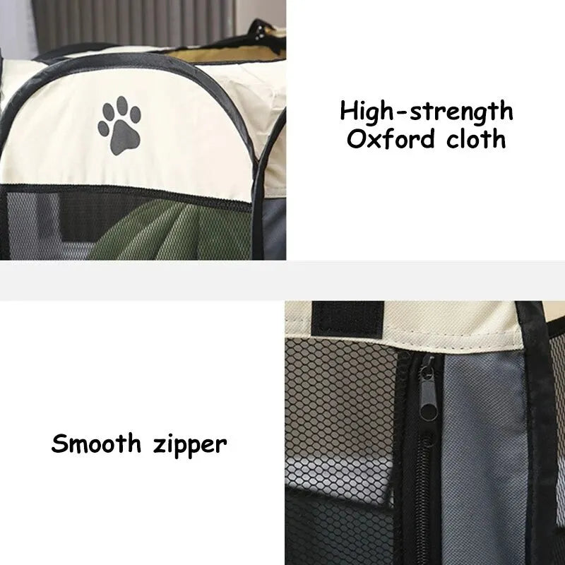 Shop All I Want SHOP ALL I WANT Foldable Outdoor Pet Tent/Kennel