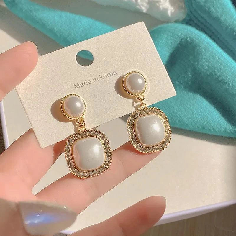 Shop All I Want Color 8 SHOP ALL I WANT Orange-White Glaze Earrings 🔶💎 #KoreanFashion