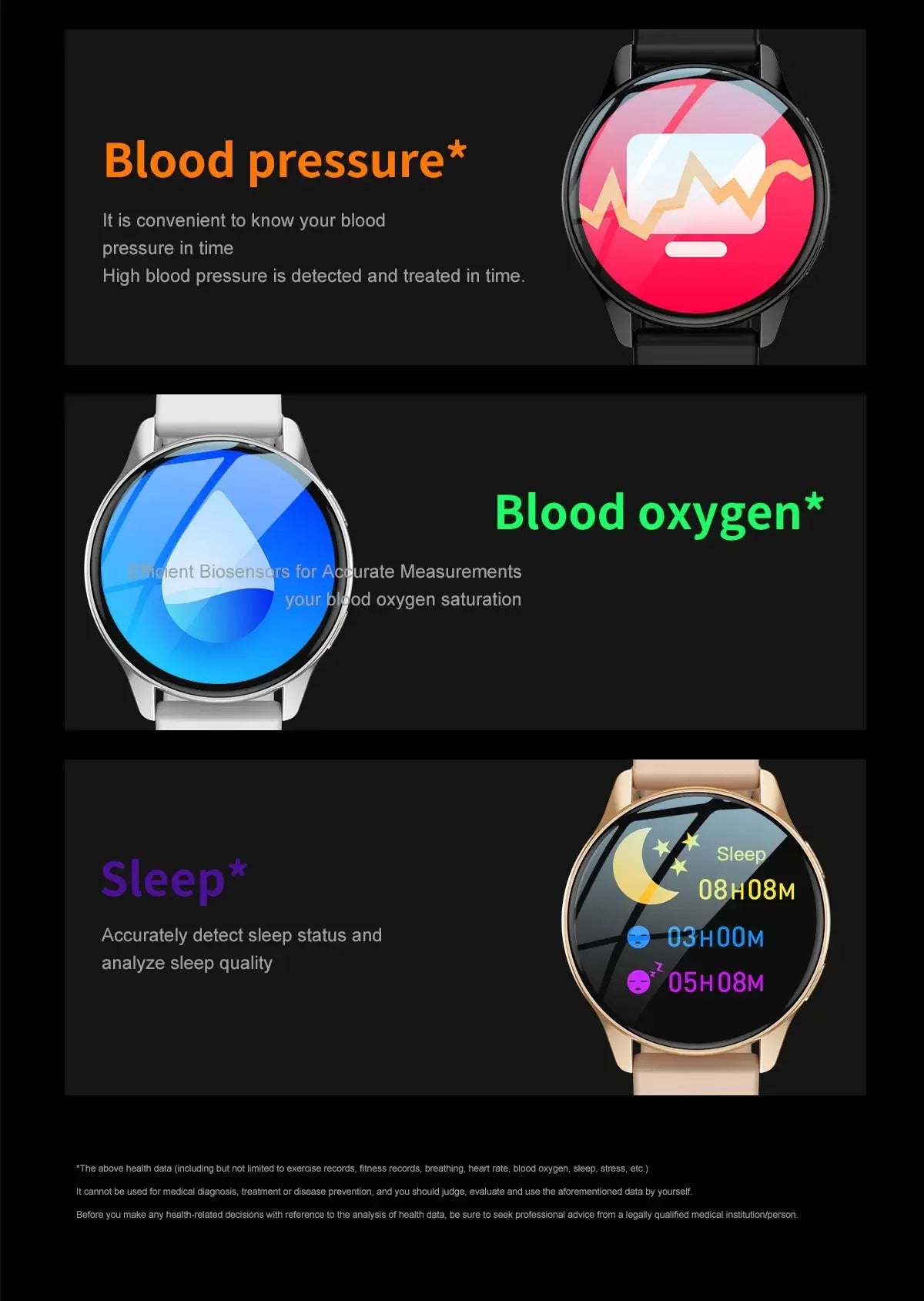 Round Smart Watch for Men and Women – Bluetooth Call Fitness Tracker with Custom Watch Face for Android and iOS Compatibility 📱⌚