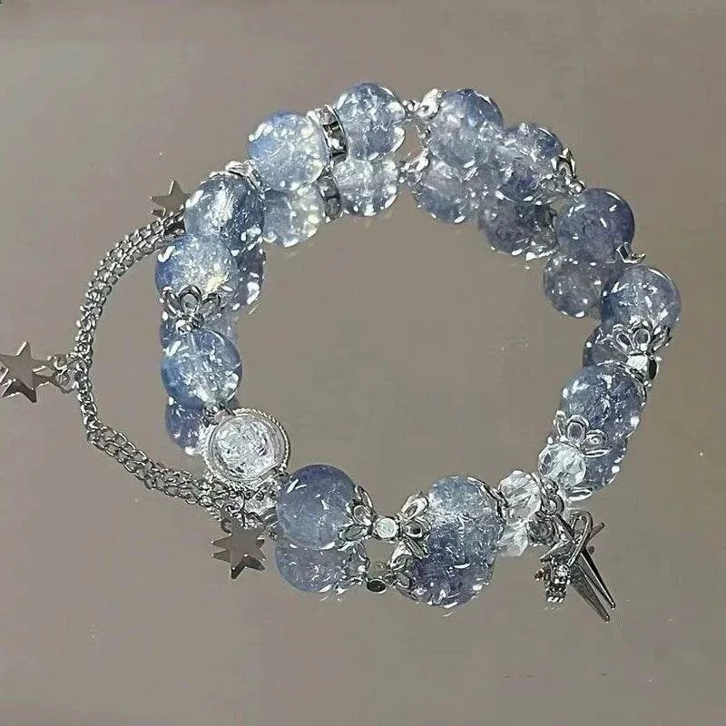 Shop All I Want AYA6092802 Shop All I Want 🌸 New Beads & Crystal Bracelet – Perfect Best Friend Jewelry Gift 2024 🎁