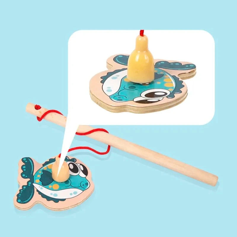 Shop All I Want SHOP ALL I WANT Montessori Wooden Magnetic Fishing Toys