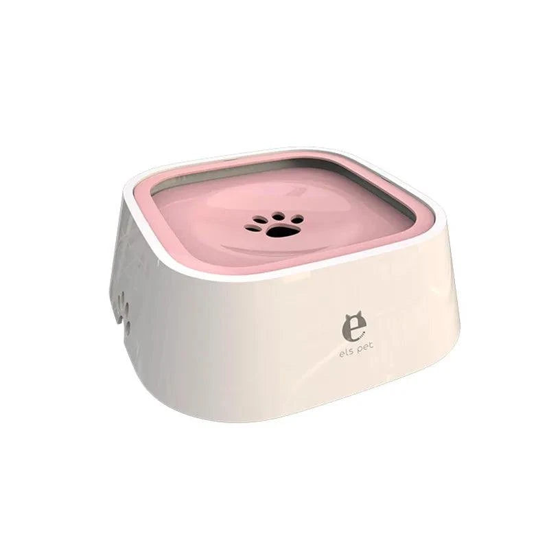 Shop All I Want A-Pink SHOP ALL I WANT Spill-Proof Pet Water Bowl