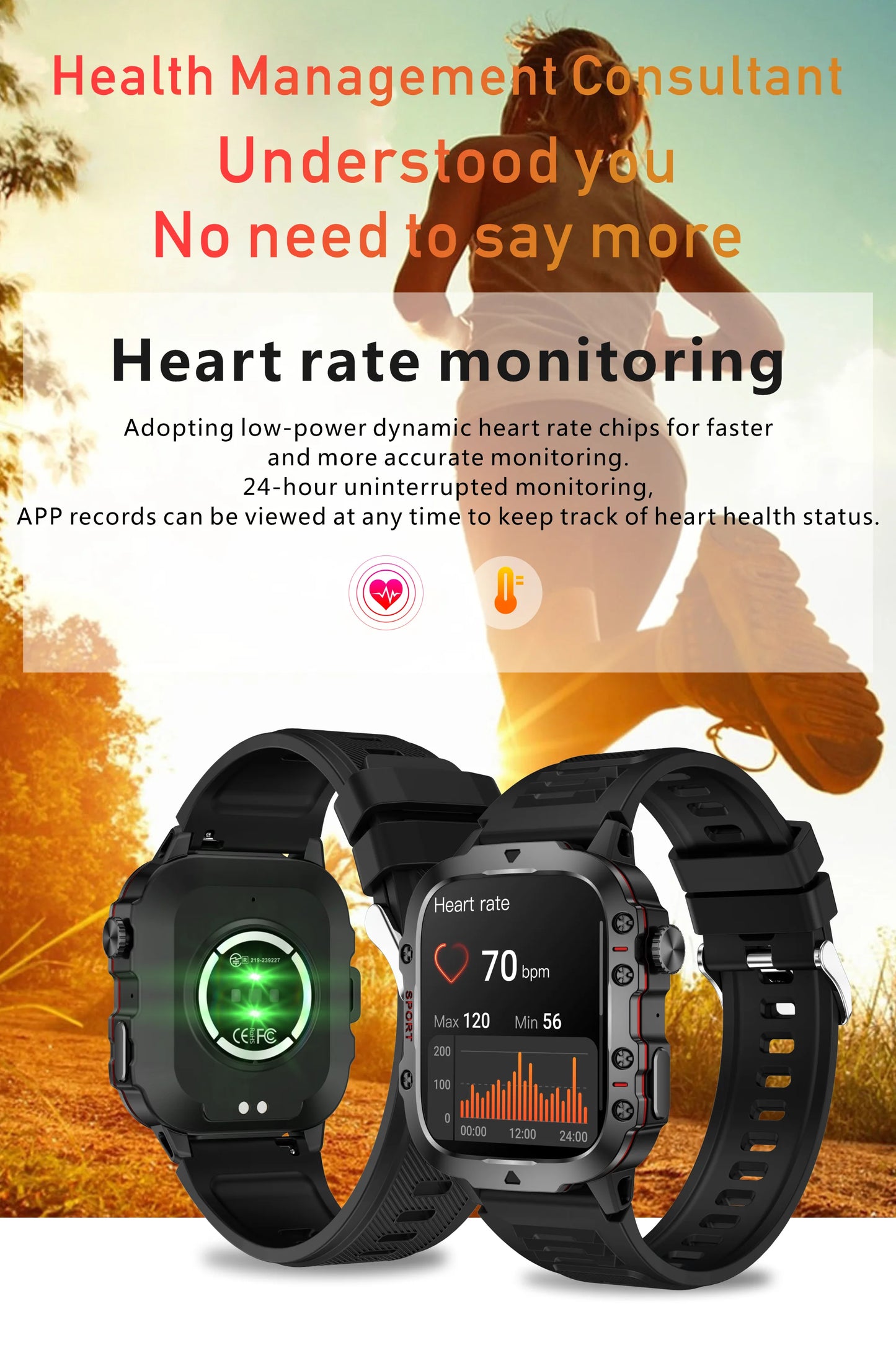 2025 Xiaomi Military Smart Watch | IP68 Outdoor Fitness Tracker ⌚