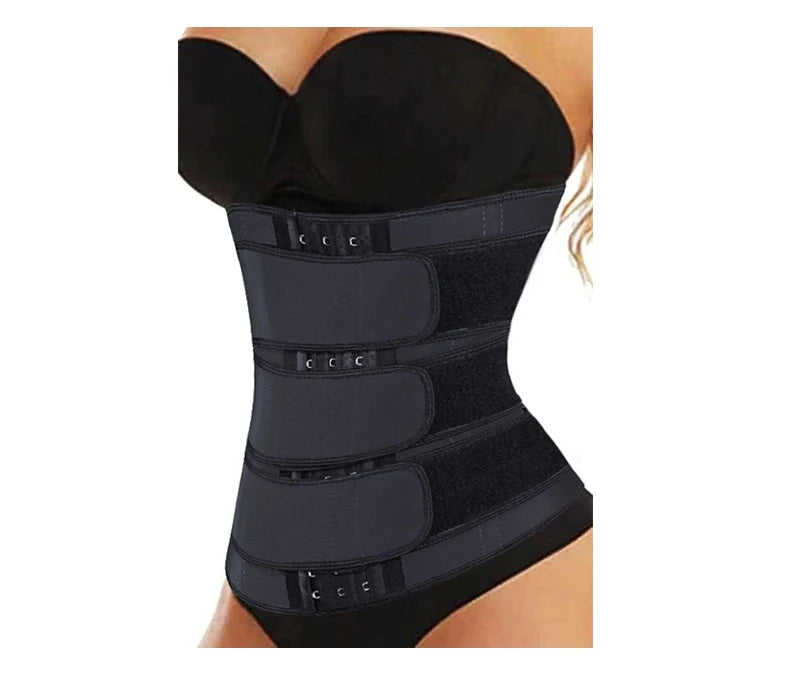 Women’s Triple Belt Waist Trimmer: Slimming Tummy Control! 🔥✨