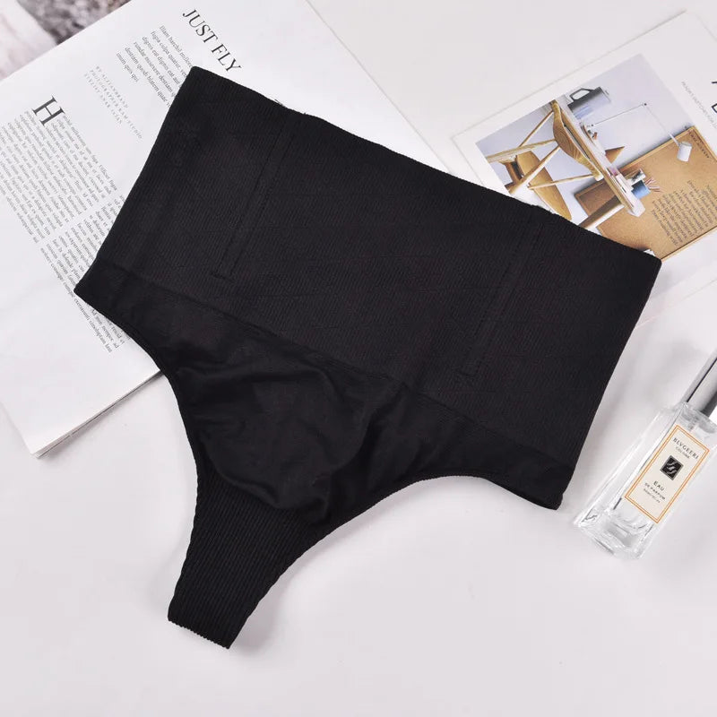 High Waist Tummy Control Panties – Thong Shaper & Butt Lifter Slimming Underwear for Women 🍑✨