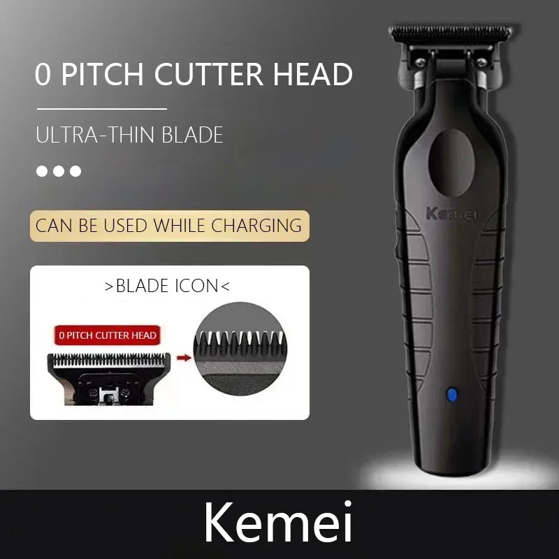 Kemei KM-2299 Hair Trimmer – Professional Hair Clipper for Men’s Haircut, Precision Cutting Machine ✂️💈