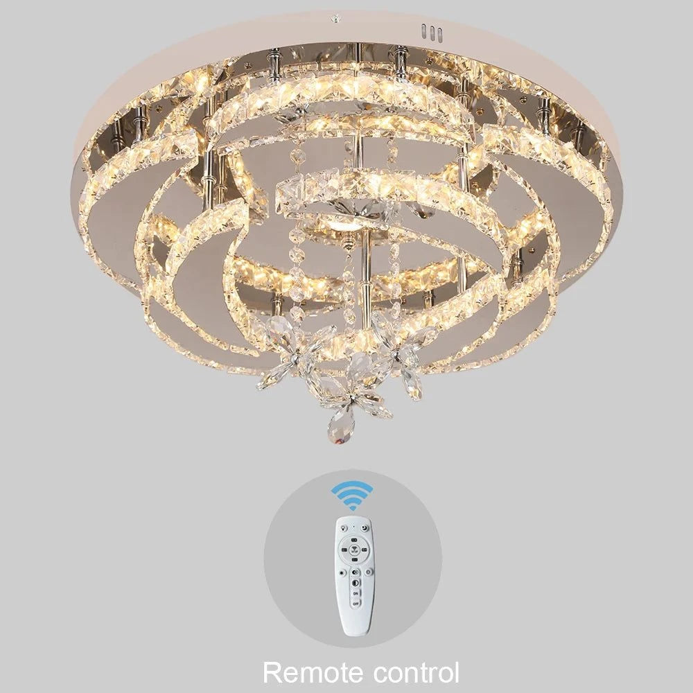 Chandelier Ceiling LampElevate your home decor with this stunning Modern Crystal LED Chandelier Ceiling Lamp. Crafted with crystal body material and a polished finish, this lamp is the perShop All I WantShop All I WantChandelier Ceiling Lamp