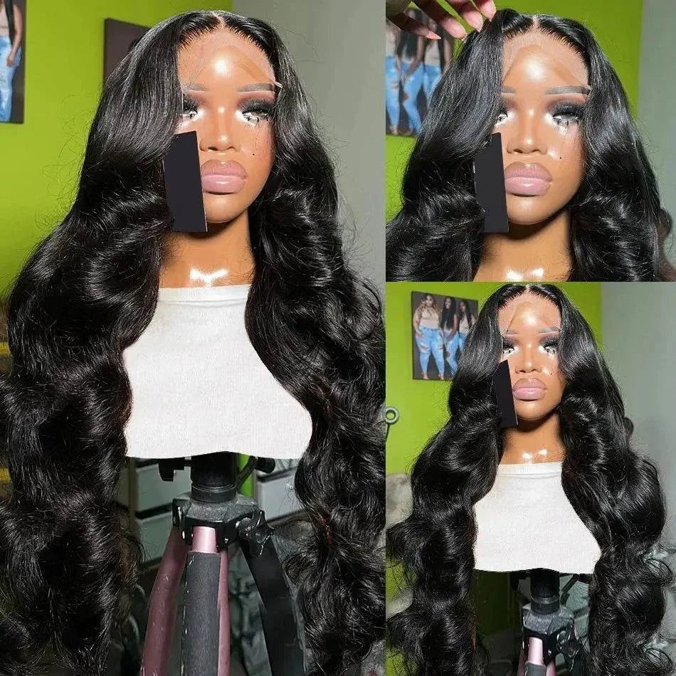 💁‍♀️ HD Lace Front Body Wave Wig – 13x6 Brazilian Hair, Transparent, On Sale, Choice of Bob Styles 🌟 - Shop All I Want