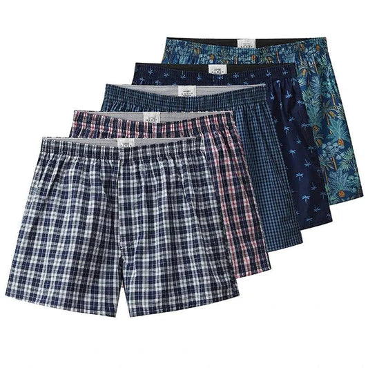 Shop All I Want SHOP ALL I WANT 🩲 S-XL Men’s Cotton Boxer Shorts – Comfortable and Breathable 🌟