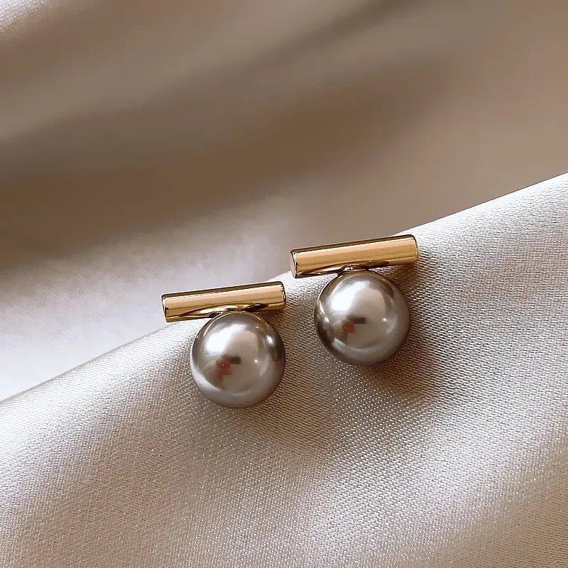 Shop All I Want 8 SHOP ALL I WANT French Gold Pearl Earrings 🌸 #KoreanFashion