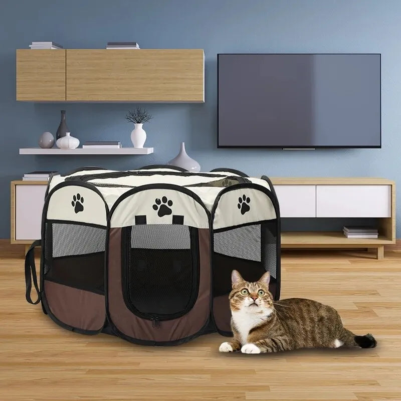 Shop All I Want SHOP ALL I WANT Foldable Outdoor Pet Tent/Kennel