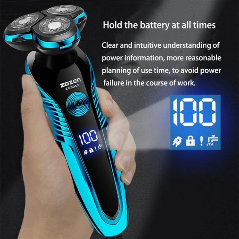 Electric Rechargeable & Washable Razor Shavor! 🔋💦