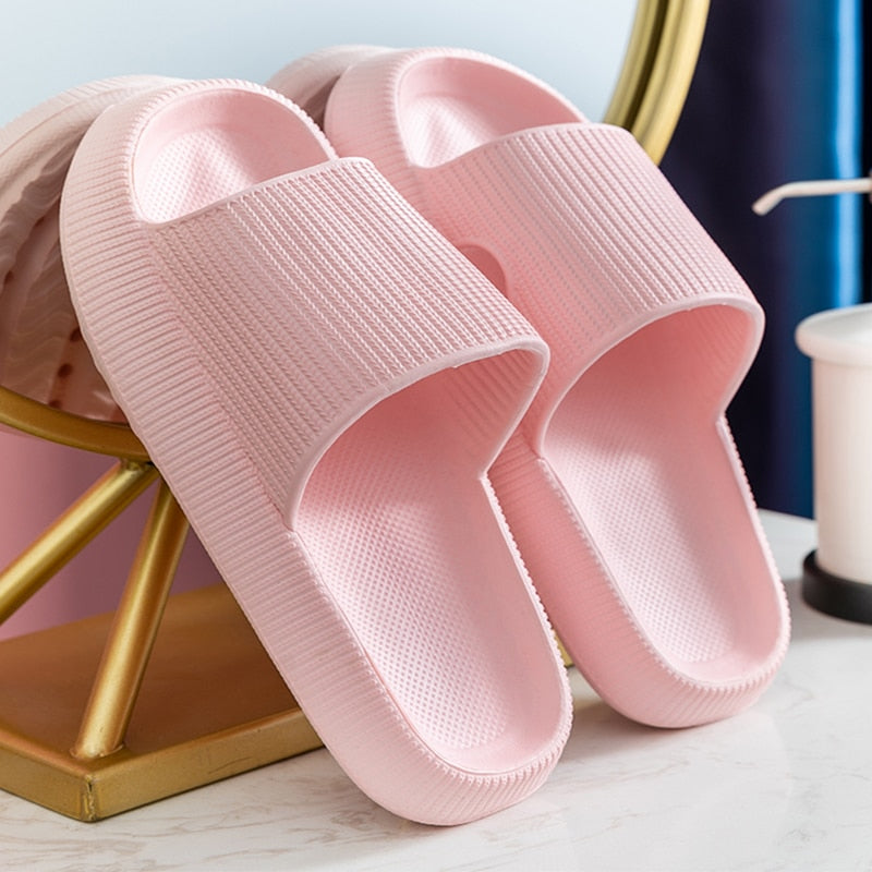 Shop All I Want Pink / 34-35 SHOP ALL I WANT Summer Beach Slides