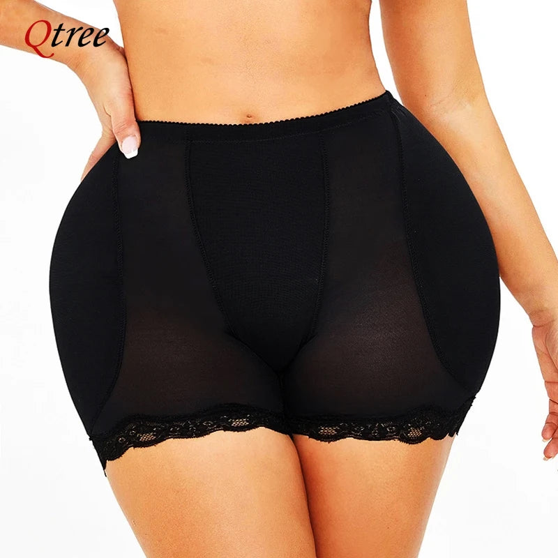 Seamless Butt Lifter Pad Underwear for Women – Big Ass Control Panties & Waist Trainer Body Shaper for Hip Enhancement 🍑✨