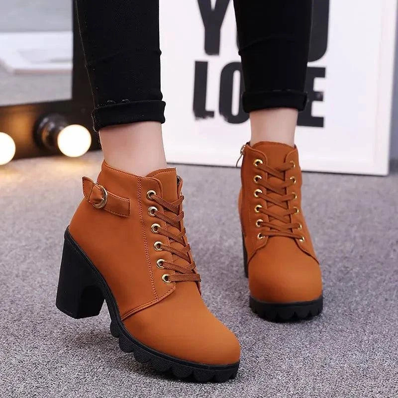 Shop All I Want SHOP ALL I WANT Stylish High Heel Ankle Boots 👢